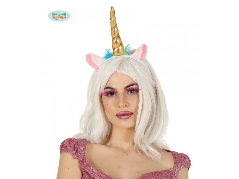 DIADEMA UNICORNO ORO - L'Officina delle feste