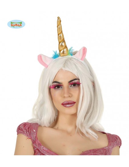 DIADEMA UNICORNO ORO - L'Officina delle feste