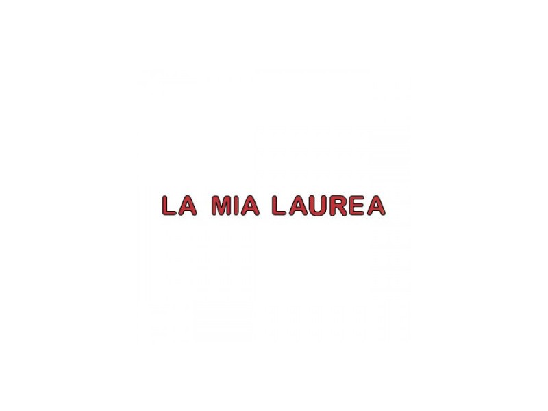 FESTONE "LA MIA LAUREA" - L'Officina delle feste