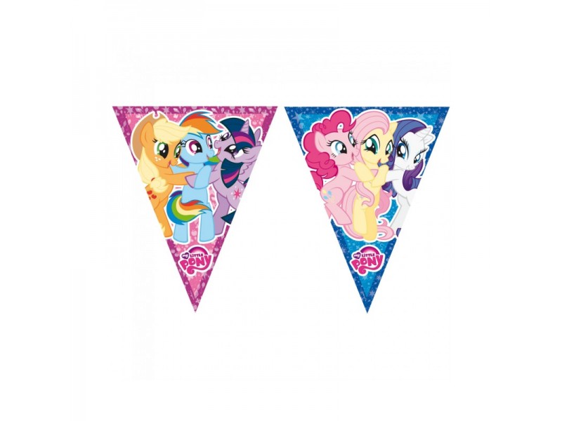 FESTONE BANDIERINE MY LITTLE PONY 3,60MT - L'Officina delle
