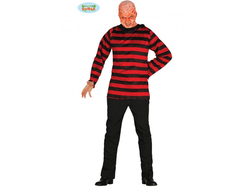 FREDDY KRUEGER ADULTO TG.U SOLO CAMICIA - L'Officina delle feste