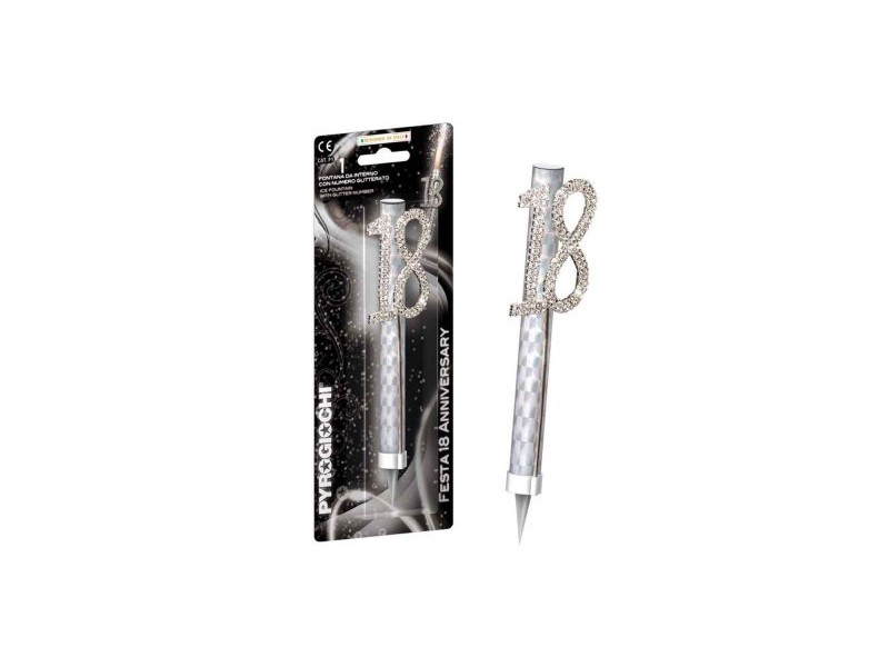 FUOCHI FESTA CON 18 IN STRASS - L'Officina delle feste