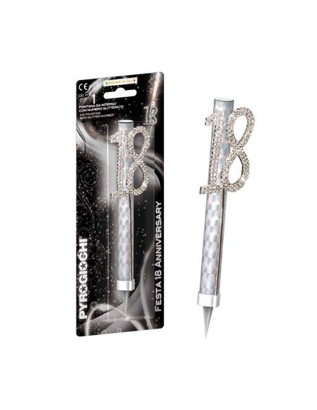 FUOCHI FESTA CON 18 IN STRASS - L'Officina delle feste