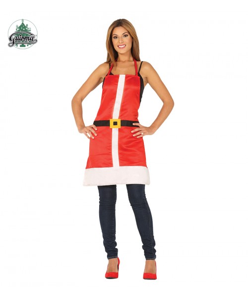GREMBIULE MAMMA NATALE 60X76CM - L'Officina delle feste