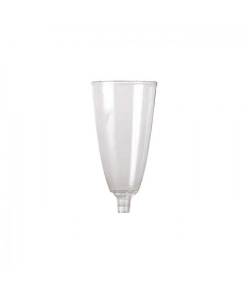 FLUTE IN PLASTICA CRYSTAL H. 11 CM PZ.20 - L'Officina delle