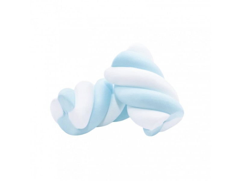 MARSHMALLOW TRECCE BULGARI BIA/AZZ. KG.1 - L'Officina delle