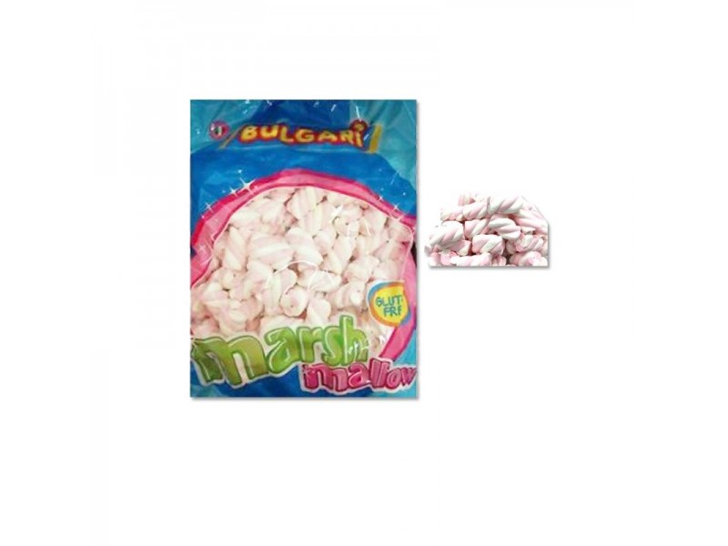 MARSHMALLOW TRECCE BULGARI BIA/ROSA KG.1 - L'Officina delle