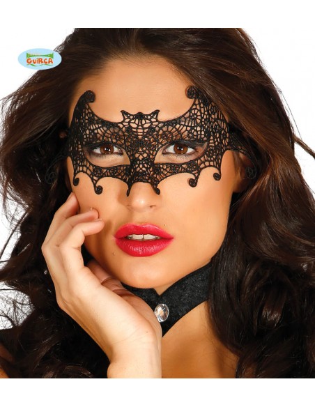 MASCHERA RICAMATA PIPISTRELLO - L'Officina delle feste