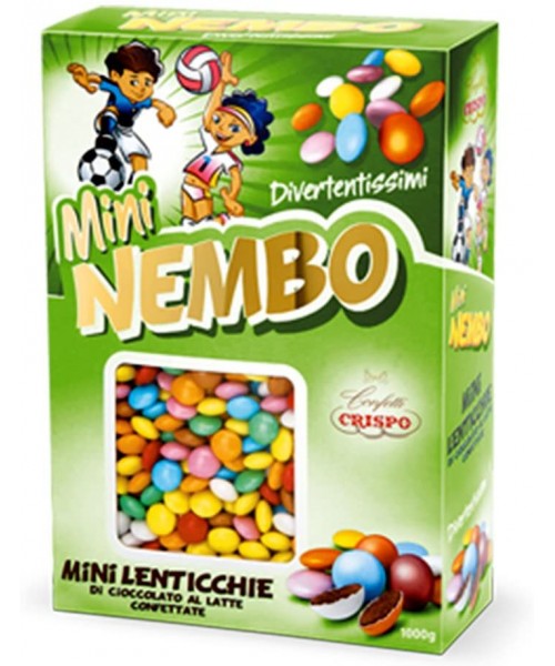 MINI LENTI AL CIOCCOLATO CRISPO KG.1 - L'Officina delle feste