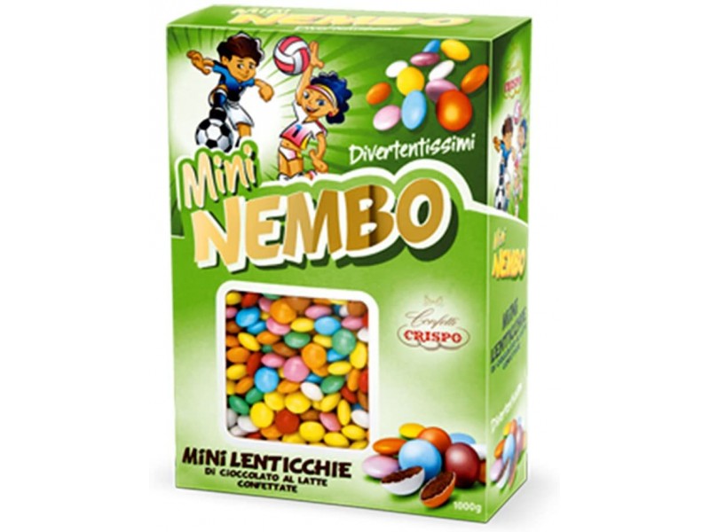 MINI LENTI AL CIOCCOLATO CRISPO KG.1 - L'Officina delle feste