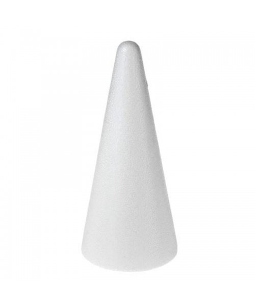 CONO POLISTIROLO BASE DIAM.7CM. H. 14 - L'Officina delle feste