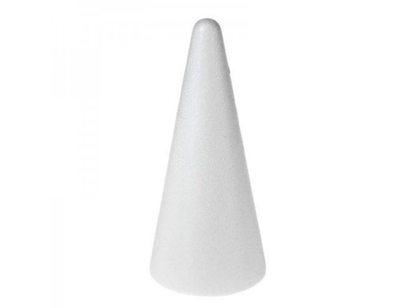 CONO POLISTIROLO BASE DIAM.7CM. H. 14 - L'Officina delle feste