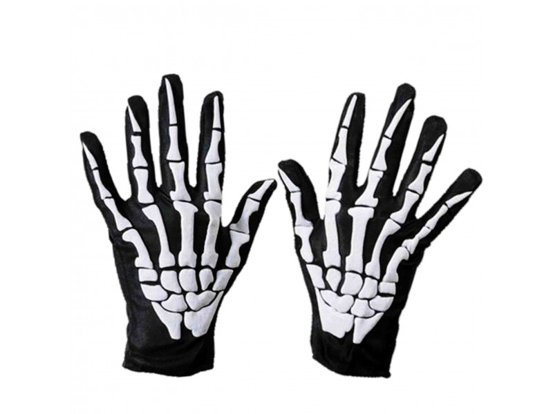 GUANTI SCHELETRO - L'Officina delle feste