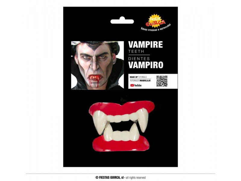 DENTI VAMPIRO SOPRA SOTTO - L'Officina delle feste