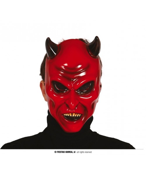 MASCHERA DIAVOLO PVC - L'Officina delle feste