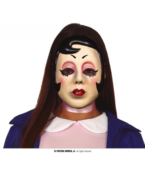 MASCHERA PIN UP IN PVC - L'Officina delle feste
