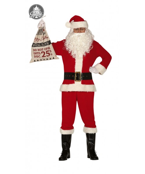 COSTUME BABBO NATALE TG. M 48-50 - L'Officina delle feste