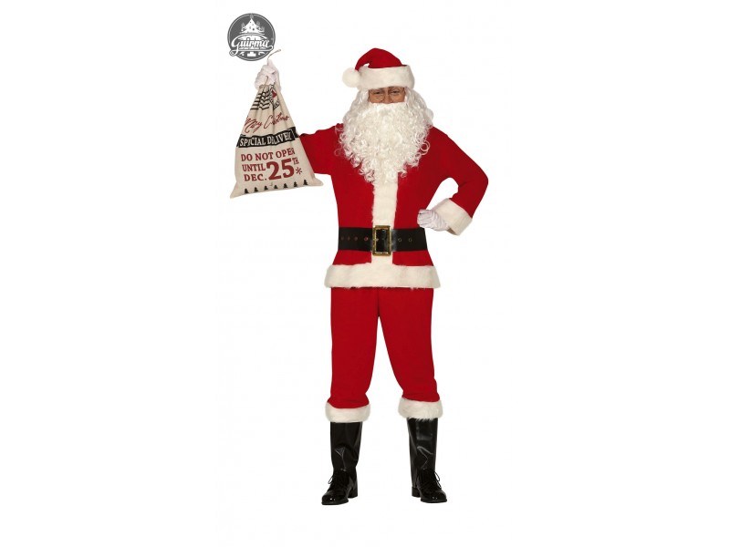 COSTUME BABBO NATALE TG. M 48-50 - L'Officina delle feste