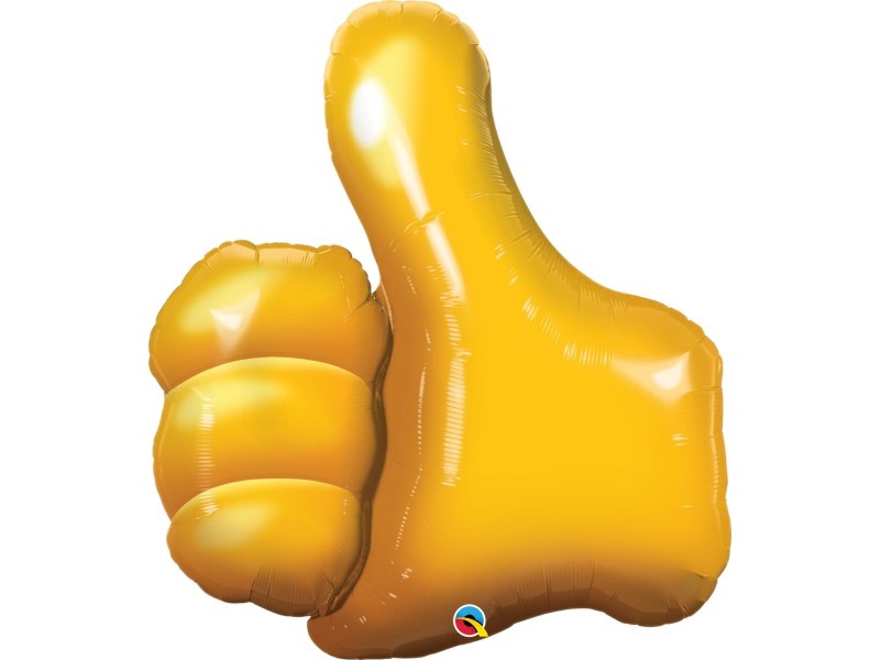 PALLONE MYLAR THUMBS UP POLLICE SU 89CM - L'Officina delle feste