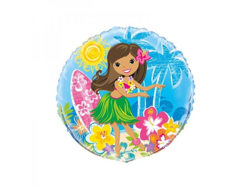 PALLONE 18" HULA PARTY HAWAI 45CM - L'Officina delle feste