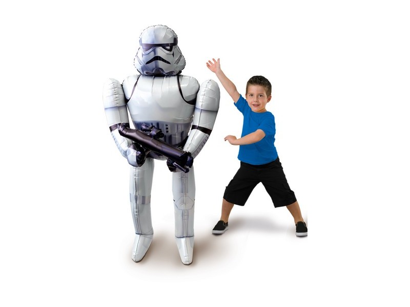 PALLONE AIRWALKER STORM TROOPER STAR WARS 83X177CM - L'Officina