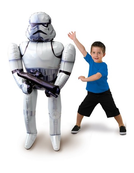 PALLONE AIRWALKER STORM TROOPER STAR WARS 83X177CM - L'Officina