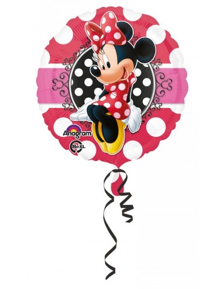PALLONE MYLAR 18" MINNIE ROSSO 45CM - L'Officina delle feste