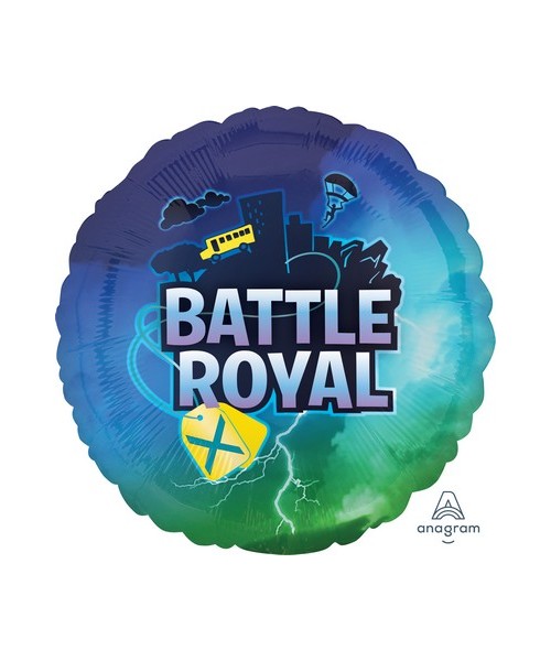 PALLONE MYLAR 18 " BATTLE ROYAL 45 CM - L'Officina delle feste