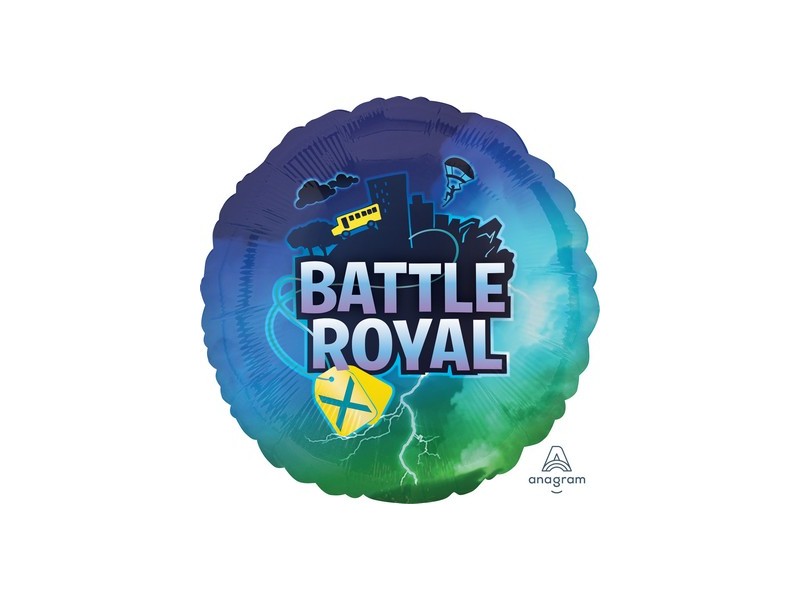 PALLONE MYLAR 18 " BATTLE ROYAL 45 CM - L'Officina delle feste