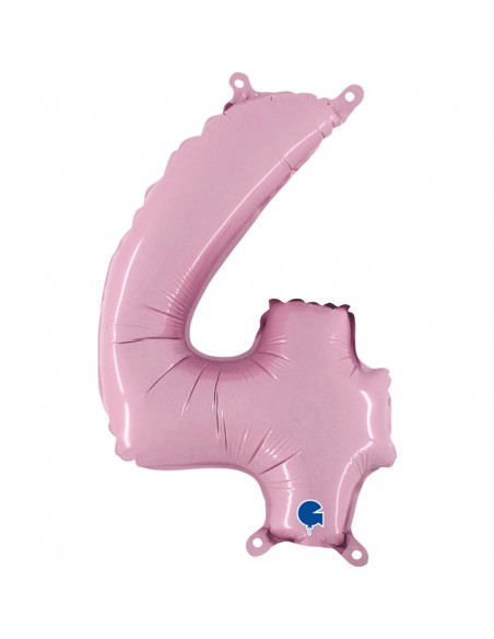 NUMERO MYLAR MEDIO ROSA 4 CM. 35 - L'Officina delle feste NUMERO MYLAR MEDIO ROSA 4 CM. 35 - L'Officina delle feste