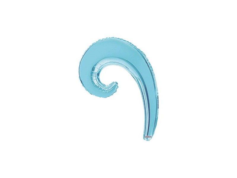 PALLONE KURLY WAVE CELESTE MINI 14" 5PZ. - L'Officina delle