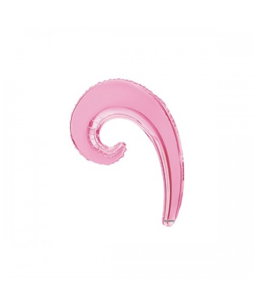 PALLONE KURLY WAVE ROSA MINI 14" 5PZ. - L'Officina delle feste