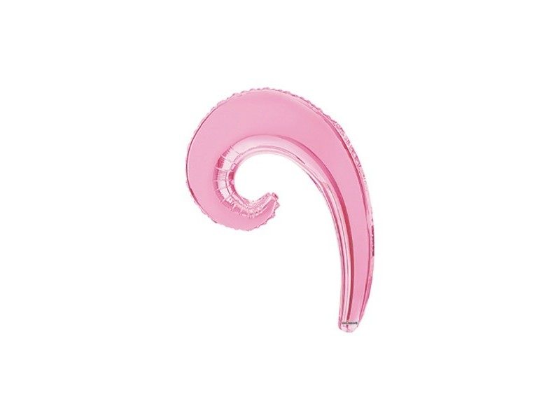 PALLONE KURLY WAVE ROSA MINI 14" 5PZ. - L'Officina delle feste