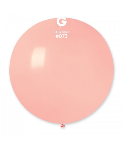 MONGOLFIERA PASTELLO 31''/80CM BABY PINK 1PZ - L'Officina delle