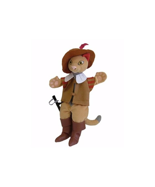 Marionetta stoffa gatto 35cm - L'Officina delle feste