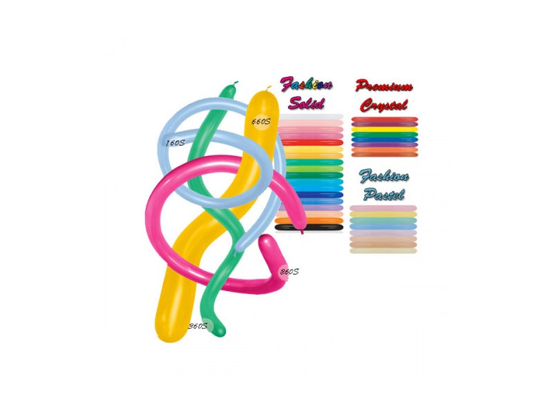 PALLONE LATTICE MODELLABILE ASSORTITO LINK 660 100PZ -