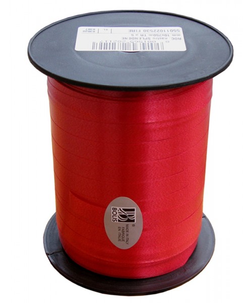 NASTRO SPLENDENE 10X250 ROSSO FIRE - L'Officina delle feste