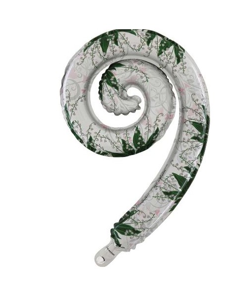 MYLAR SPIRAL. MUGHETTO PZ 6 CM26X36H 2