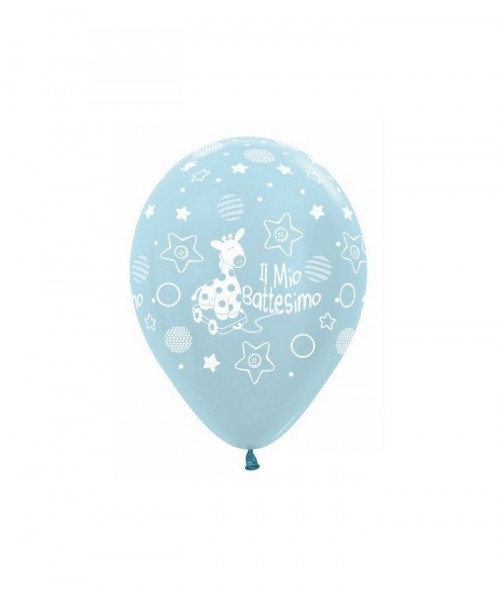 PALLONCINO IL MIO BATT.PERL. GIRAFFE 12" 100PZ - L'Officina