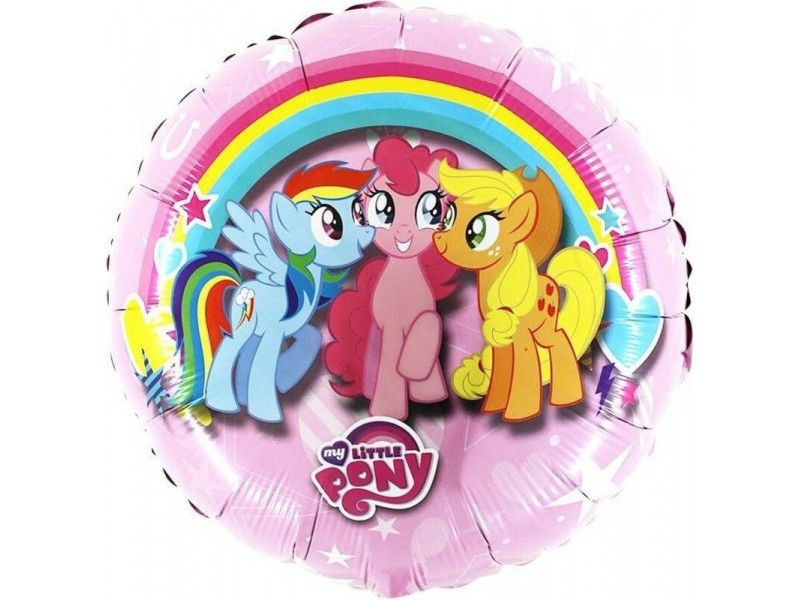 PALLONE 18" MY LITTLE PONY RAINBOW 45CM - L'Officina delle feste