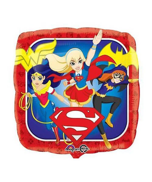 PALLONE 18" SUPER HERO GIRLS SQUARE - L'Officina delle feste