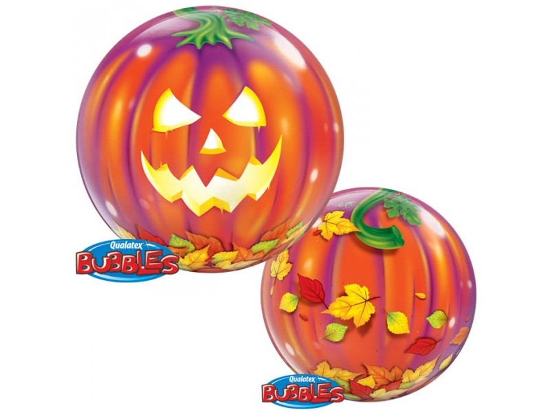 PALLONE 22" SINGLE BUBBLE JACK O'LANT ZUCCA 56CM - L'Officina