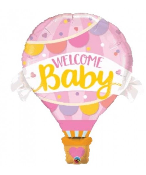 PALLONE 42" WELCAME BABY PINK 107CM 2
