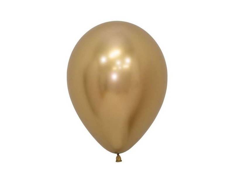 PALLONE LATTICE 12" REFLEX ORO PZ.12 - L'Officina delle feste