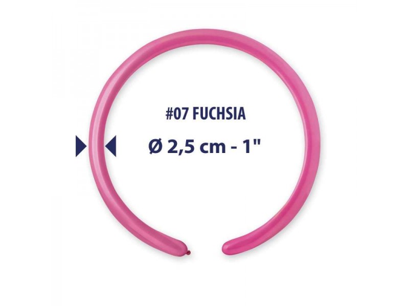 PALLONE LATTICE MODELLABILE 160 FUXIA PZ.100 - L'Officina delle