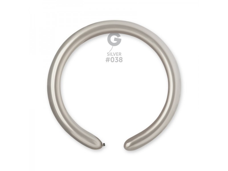 PALLONE LATTICE 260 METAL ARGENTO PZ.100 - L'Officina delle