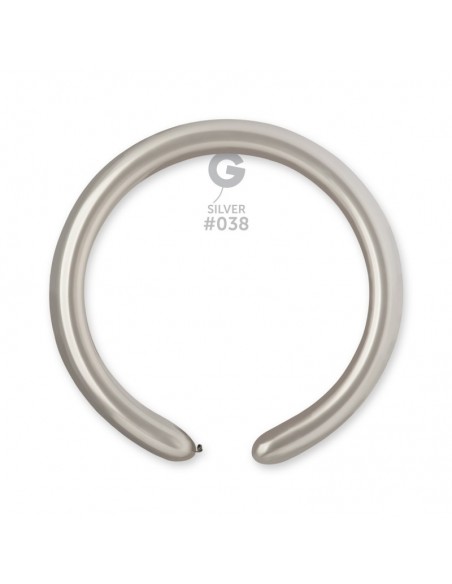 PALLONE LATTICE 260 METAL ARGENTO PZ.100 - L'Officina delle