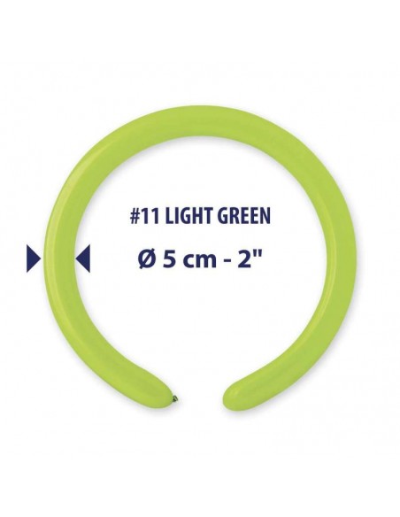 PALLONE LATTICE 260 VERDE PZ.100 - L'Officina delle feste