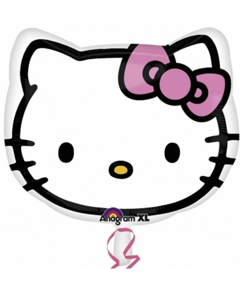PALLONE MYLAR 18" HELLO K. HEAD 2