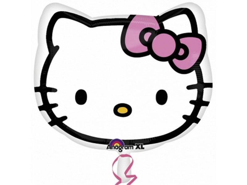 PALLONE MYLAR 18" HELLO KITTY TESTA - L'Officina delle feste